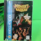 Midnight Raiders  (Sega CD, 1994) Complete. Disk in Very Good Condition!