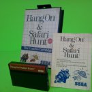 Hang On & Safari Hunt: The Combo Cartridge (Sega Master System, 1986) *Complete*