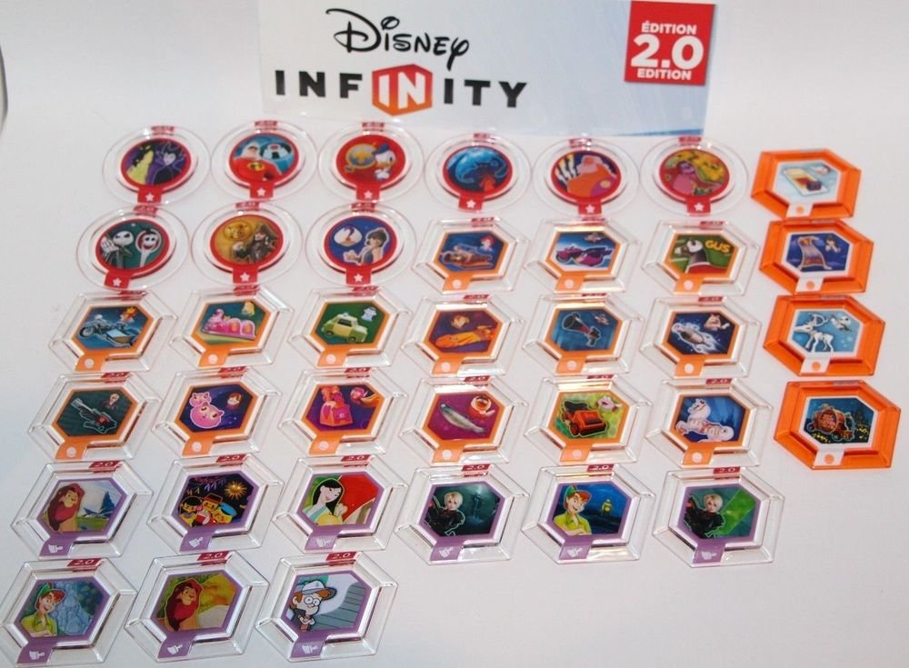 Disney infinity 2.0 Originals Disc Power Discs Set Shipping 1st Disc ...