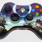 Genuine Microsoft Xbox 360 HALO 3 SPARTAN  WIRELESS CONTROLLER GREAT CONDITION!