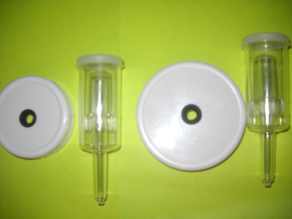 2 Fermenting Pickling Canning Plastic Reusable Jar Lid Airlock
