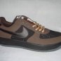 Nike Air Force 1 - Brown/Black/Grey/Gold Low