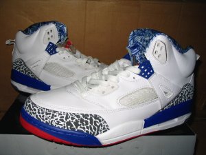Nike Air Jordan IV.5 Spike - White/Blue/Red