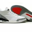 Air Jordan 3 Retro White/Cement Gray/Fire Red