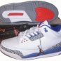 Air Jordan 3 Retro Laser White/Blue/Red