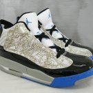 Nike Air Jordan Dub Zero - Black/Gold/LaserBlue/White Mid