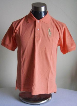 Polo - Coral w/Tan
