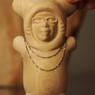 Custom - made to order wood carving sculpture , person face sculpture wood carving