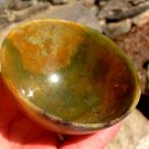 3" Moss agate gemstone bowls crystal healing Metaphysical crystals Stone New beginnings prosperity