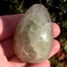 Healing Crystals Green purple Fluorite 2" Crystal Egg Aura Chakra Cleansing Spiritual Path Growth