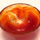 Crystal healing Gemstone Bowls Carnelian Agate Bowl Manifestation Small Altar Magick