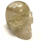 Abundance Crystals Citrine Crystal Skull Sculpture Prosperity Manifesting Energy Transmitter