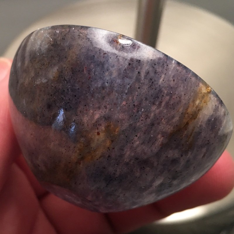 Iolite Gemstone Bowl Crystal Healing Highly Charged Metaphysical Crystals Gem Essence