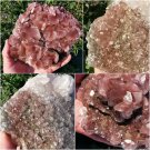 Rare 6" Large Cobalto Calcite Cluster Mauve Pink Red Cobaltoan Calcite Morocco Crystal Healing