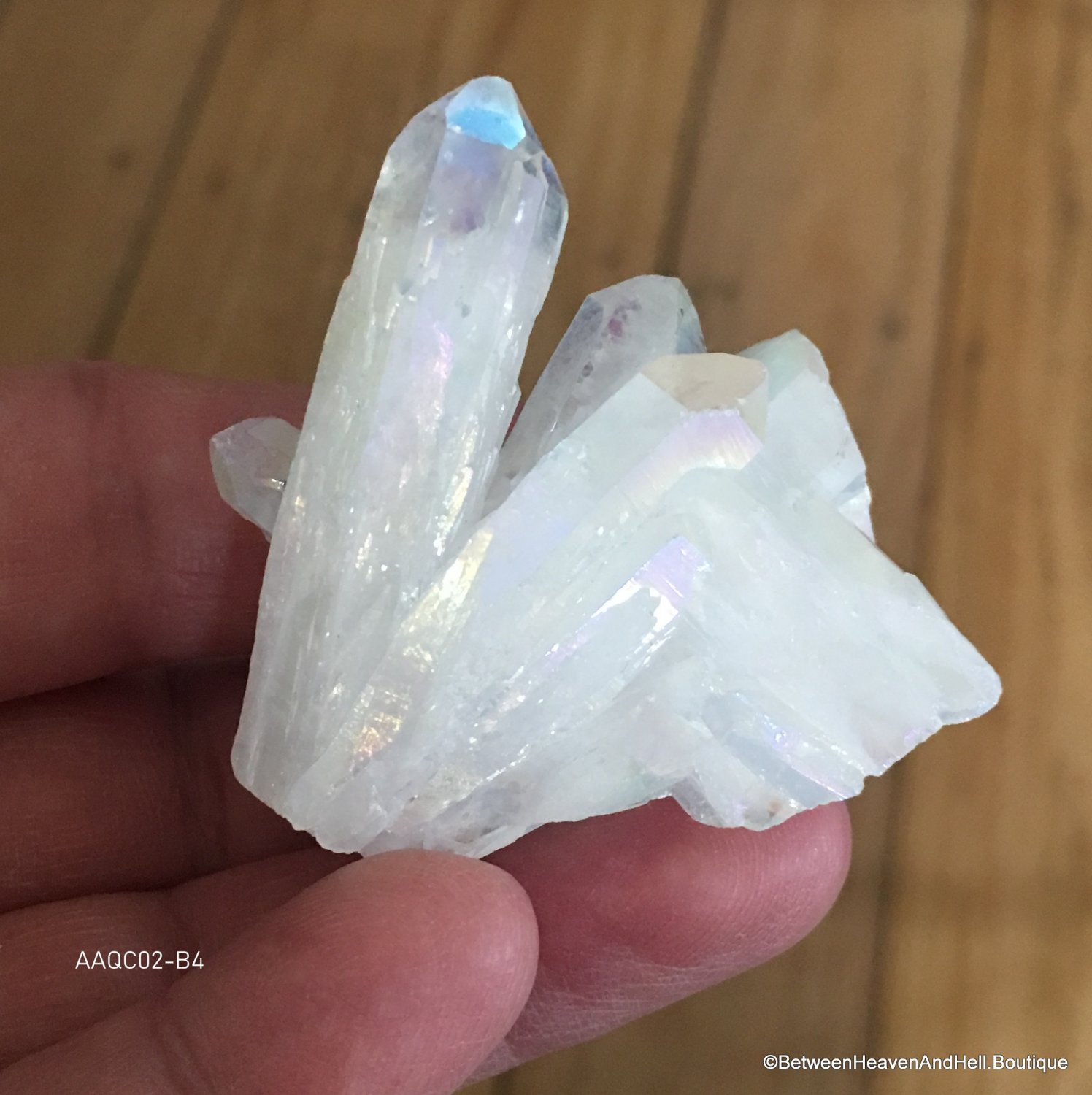 blue angel aura quartz properties