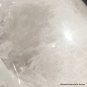5" Large Activated Snow Quartz Crystal Skull Energy Purification Opens the Crown Chakra