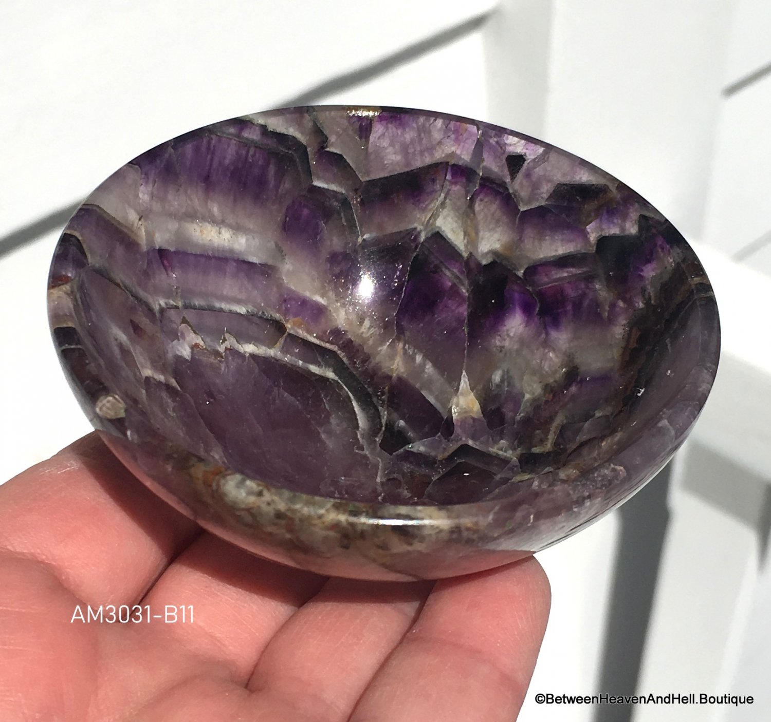 blue amethyst bowl