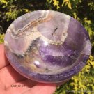 Amethyst Cacoxenite Gemstone Bowl Spiritual Growth Ascension Psychic Ability Channeling