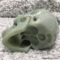 Large Super Realistic Jade Crystal Skull Sculpture Prosperity Home Blessings Success Good Luck