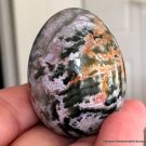 Metaphysical crystals Atlantean Energy Ocean Jasper Sculpture Palm Stone Sphere Egg