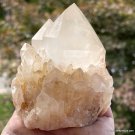 Large Abundance Quartz Lightbrary Crystal Ascension Manifestation Golden Healer Reiki