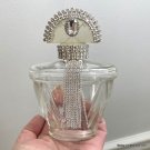 Vintage Art Deco Rhinestone Perfume Bottle Shabby Glam Chic
