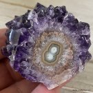 Deep Purple Amethyst Crystal Cluster Quartz agate Dendritic Center