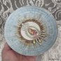Religious Catholic Decor, Virgin Mary Cameo, Porcelain, Rhinestone Shabby French Vintage