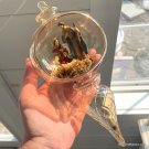 Vintage Nativity Ornament - 9" Extra Large Hand Blown Amber Glass