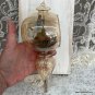 Vintage Nativity Ornament - 9" Extra Large Hand Blown Amber Glass