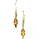 Genuine Citrine Earrings