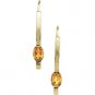 Genuine Citrine Earrings