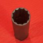12-Spline 13/16 Inch Locking Lug Nut Socket 12SS 3X Black New