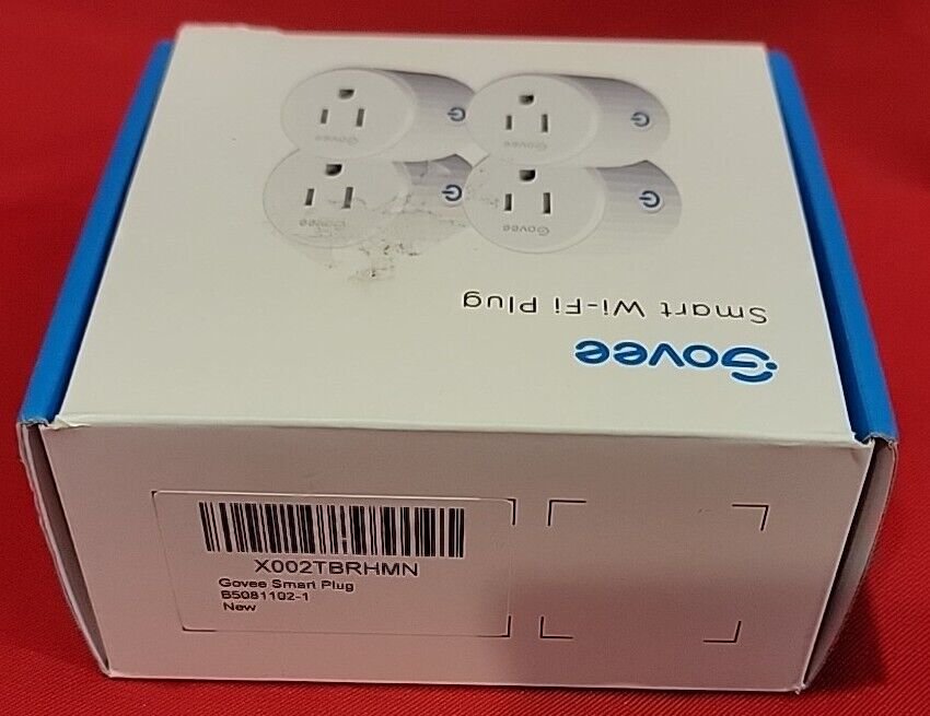Govee Smart Plug WiFi Plugs Work Control Timer Google Assistant Alexa