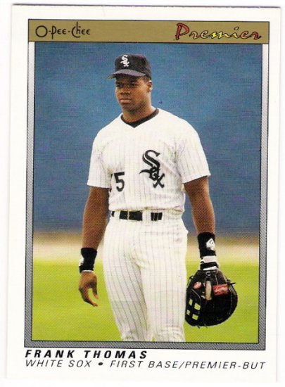 FRANK THOMAS 1991 O Pee Chee ROOKIE Card 121 Chicago White Sox FREE 