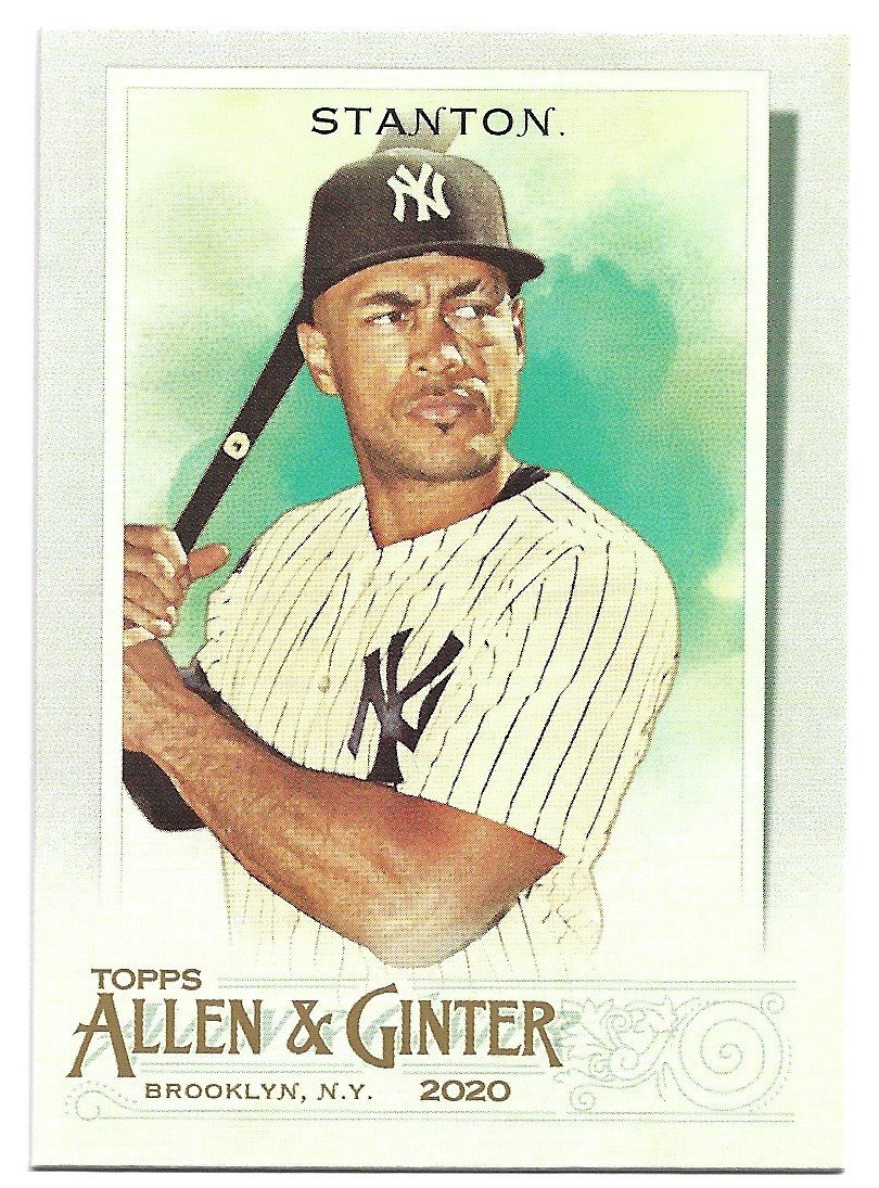 GIANCARLO STANTON 2020 Topps Allen & Ginter Baseball Card #119 FREE ...