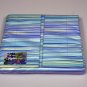 Modern striped bedding set Missoni Home turquoise and purple 170