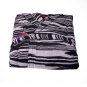 Missoni Home Bath robe with hood flamed design in white and black IZZY
