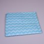 Zig zag bedding set modern Missoni Home on shades of blue and grey green 170