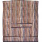 Missoni Home set 1+1, bath towel+hand towel 160 Ronan with stripes on brown