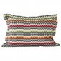 Chevron bedding set Missoni ZIG ZAGS in var. 156 Orange gingham Green