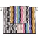 Missoni Home Ralph 2015 2 set 1+1 - 2 hand towels+2bath towels- chevron zig-zag