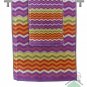 Set of 1 bath towel +2 hand towels Missoni Home Pete var.156 - zig-zag pattern