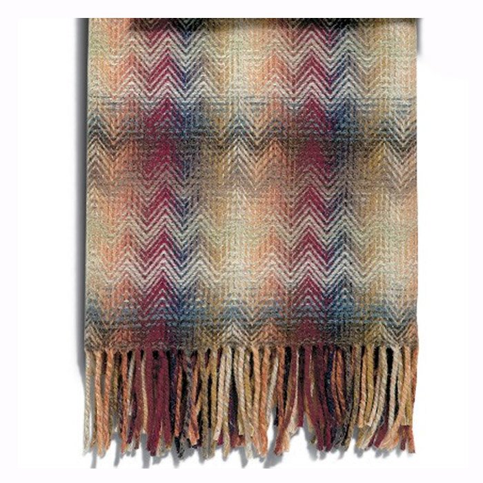 Missoni Home Montgomery 160 throw zigzag pattern