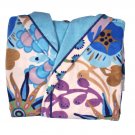 Missoni Home Bath robe with hood RITA var. 170 on shades of blue