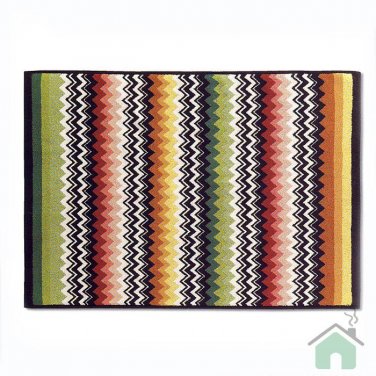 Missoni Home Niles var.156 2 bathmat - multicolor zig-zag stripes