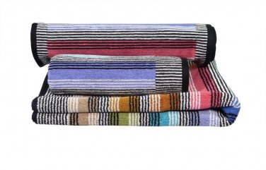 Missoni Home Ross 2015 2 bath towels+2 bath sheets set multicolor stripes