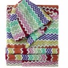 Missoni Home hooded bathrobe RUFUS var. 159 multicolor zig-zag