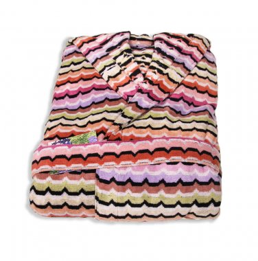 Missoni Home Bath robe with hood multicolor OMAR
