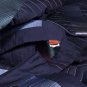 Missoni bedspreads for double bed in pure cotton satin stripe Blue
